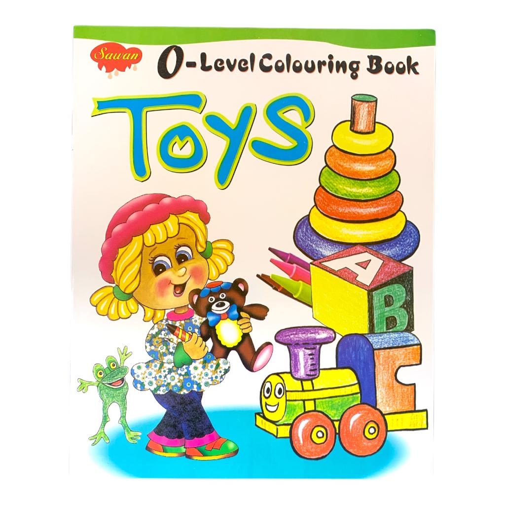 دفتر تلوين الألعاب من صوان || Toys Coloring Book By Sawan