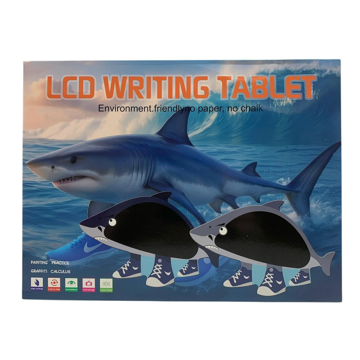 Tralalero Tralala LCD Writing Tablet || تابلت الكتابة إل سي دي ترالاليرو ترالالا