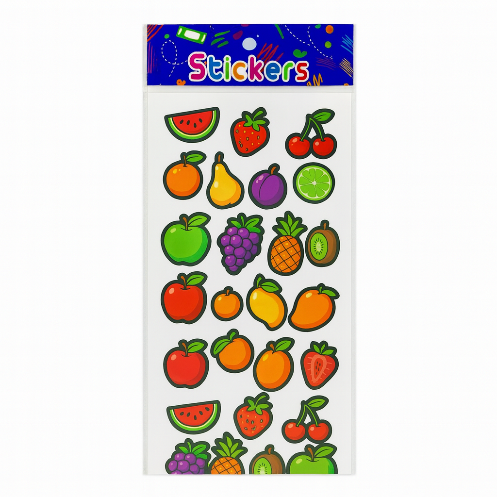 ملصقات تشجيعية بنمط الفواكه || Fruits Encouraging Stickers