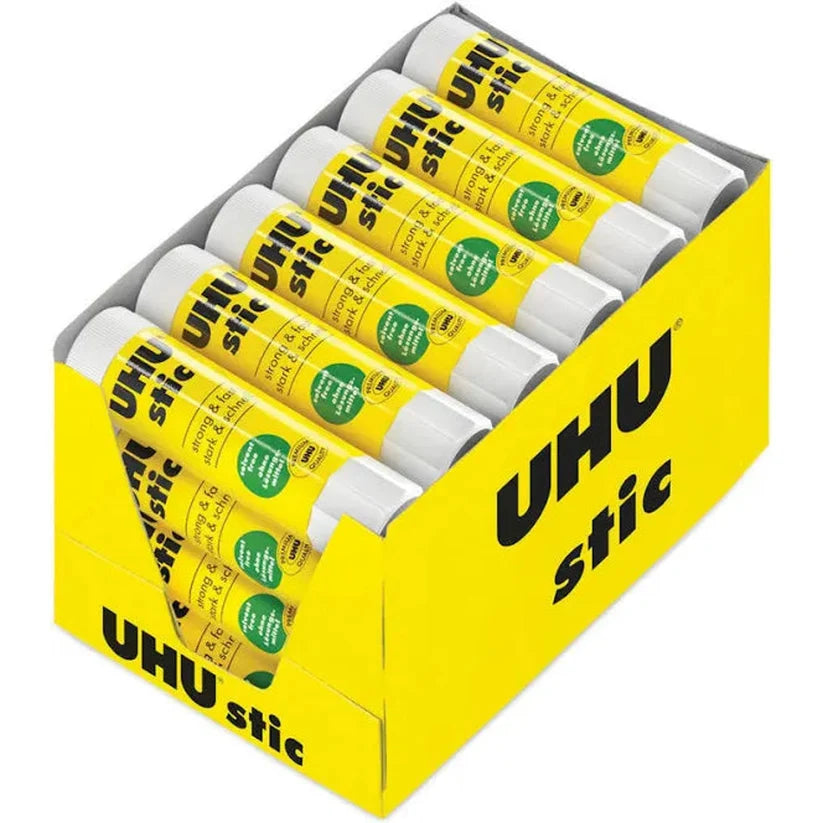 عبوة لاصق UHU، حجم صغير 8 جرام، 24 قطعة