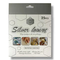Keep Smiling Silver Leaves 25 Pcs