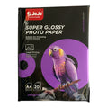 Jojo Super Glossy Photo Paper 260 g 20 Pcs || ورق تصوير جوجو فائق اللمعان ٢٦٠ جرام ٢٠ ورقة
