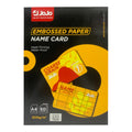 Jojo Paper Embossed Name Card A4 Size Course Grain 300 gsm || ورق جوجو بارز خشن لطباعة البطاقات حجم A4 سماكة 300 جرام