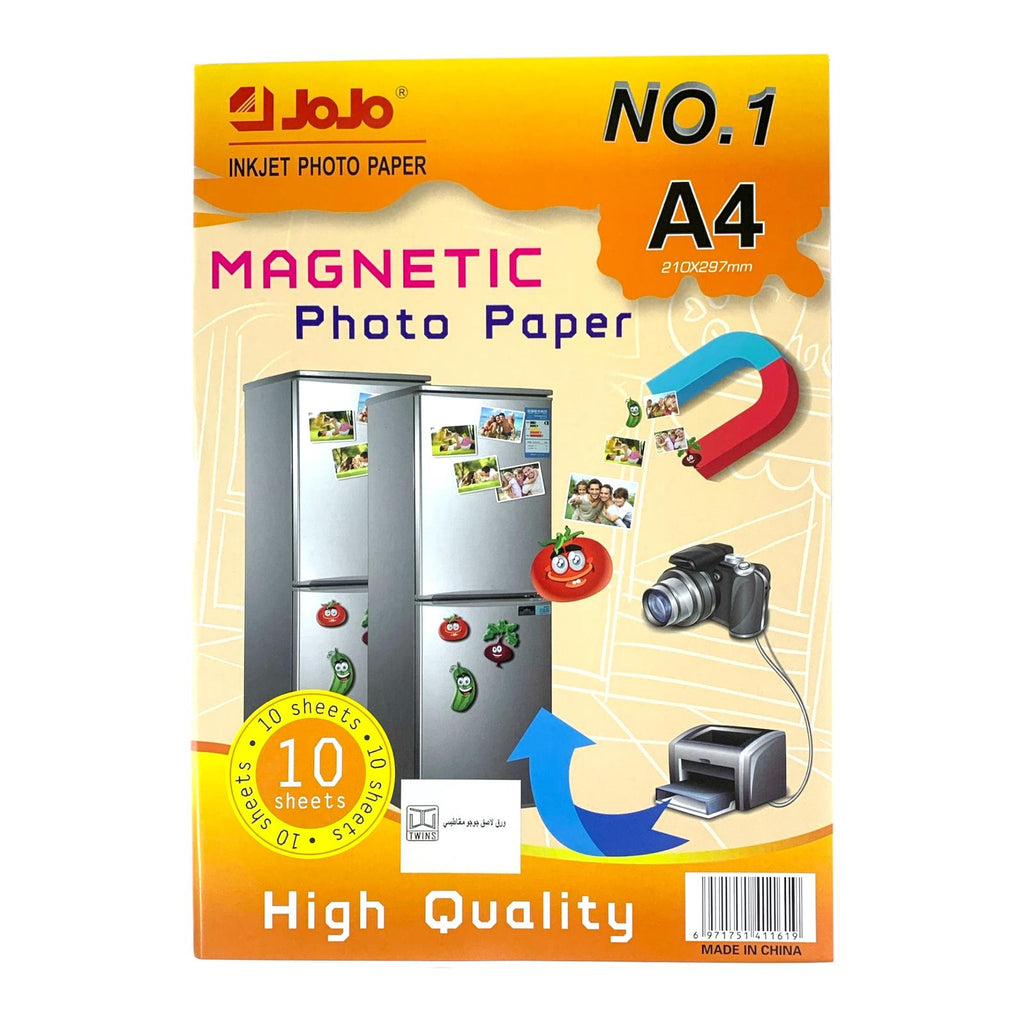 ورق صور مغناطيسي من جوجو، 10 قطع || Jojo Magnetic Photo Paper 10 Pcs
