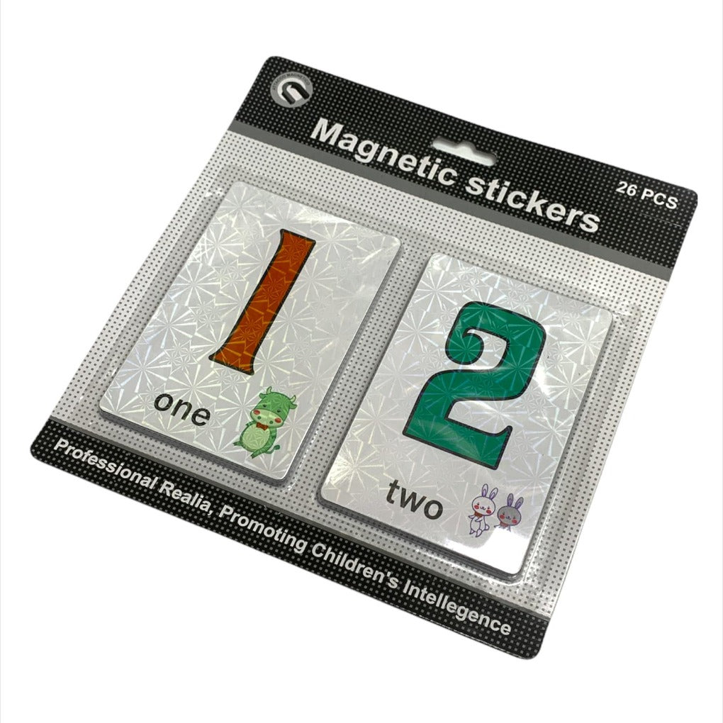 English Numbers Magnetic Cards || بطاقات سبورة ارقام انجليزية مغناطيس للصبورة