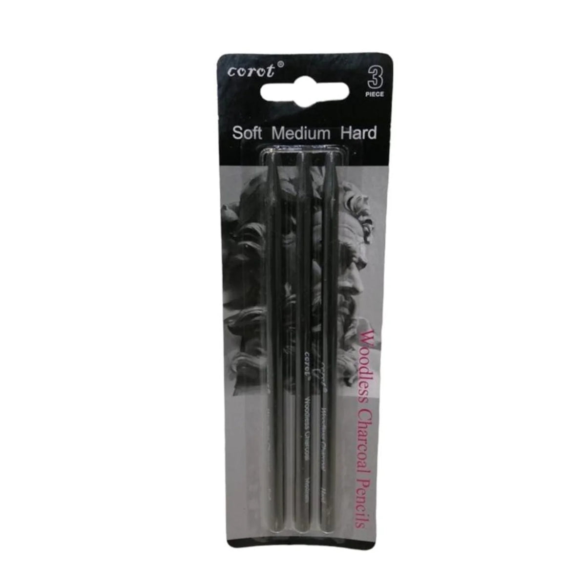 Charcoal Pencil Set Corot