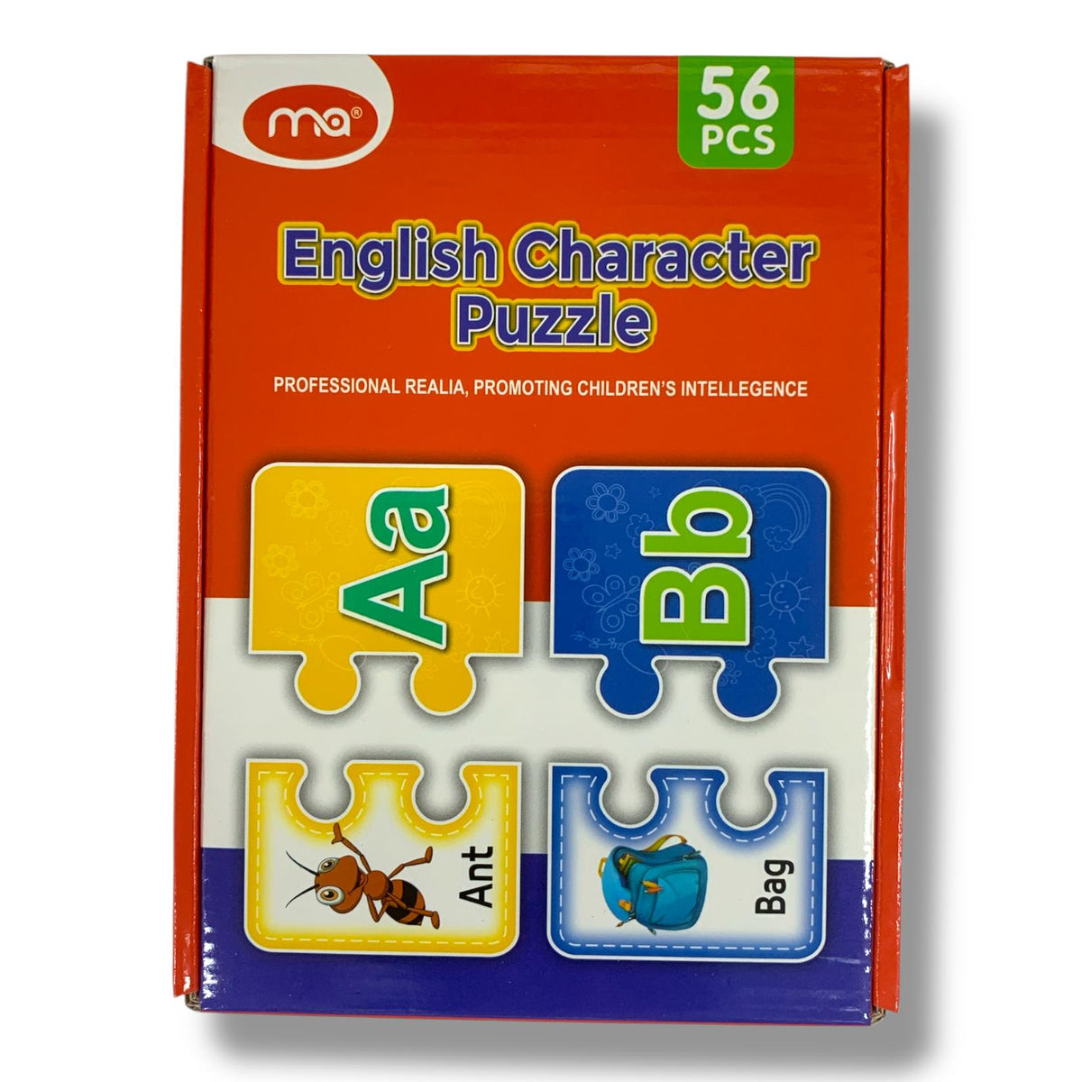 أحجية الحروف الإنجليزية 56 قطعة