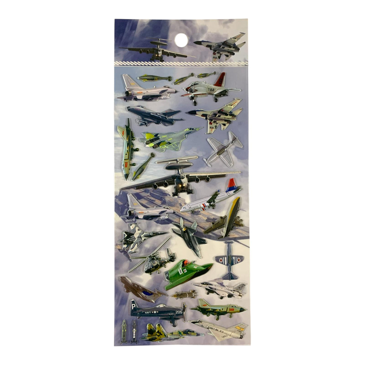 A&T Embossed Stickers Fighter Jets #1 || ستيكرات بارزة طائرات حربية A&T #1