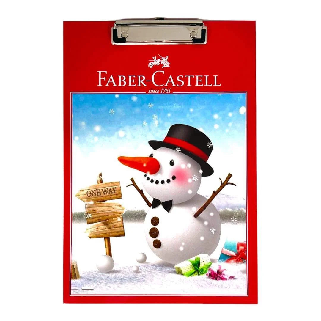 Faber Castell Clip Board Snowman