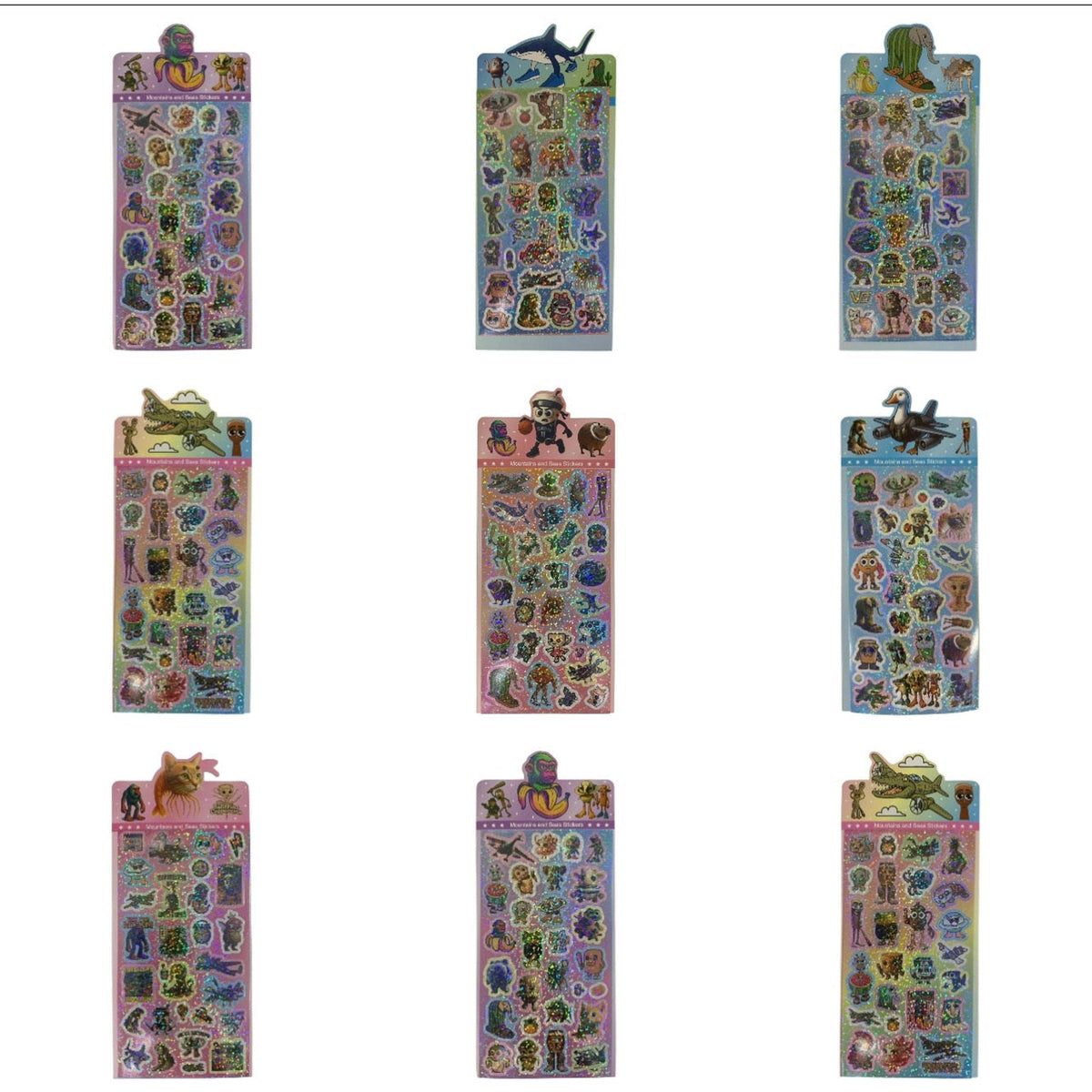 Ballerina Cappuccina And Friends Stickers Assorted Models || ستيكرز بالارينا كابوتشينا وأصدقائها موديلات متنوعة