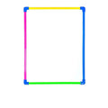 Colored Frame White Board A3 || صبورة وايت بورد اطار ملون