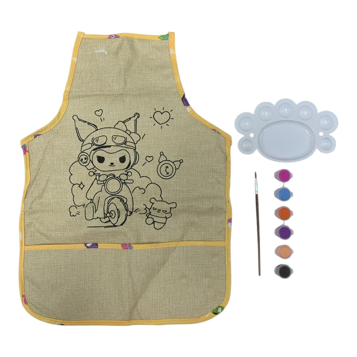 مريول تلوين كورومي || Kuromi Coloring Apron
