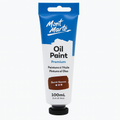 Mont Marte Premium Oil Paint 100 ml Burnt Sienna || ألوان زيتية بريميوم من مونت مارت 100 مل، لون سيينا محروق
