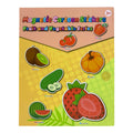 Magnetic Fruit & Veggie Cartoon Stickers || ملصقات فواكه وخضروات مغناطيسية برسومات كرتونية