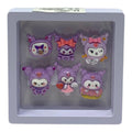Kuromi & Friends Purple  Charms Set || مجموعة تشارمز باللون الأرجواني لـ كورومي وأصدقائها