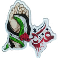 شارة علم فلسطين غزة || Gaza Palestine Flag Badge