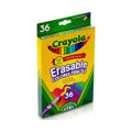 أقلام تلوين خشبية قابلة للمسح من كرايولا، 36 لوناً || Crayola Erasable Colored Pencils 36 Colors