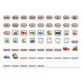 Board Bag Contents - English for Boys - Cars || محتوى حقيبة السبورة لغة إنجليزية أولاد - السيارات