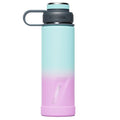 EcoVessel Boulder 20 oz TriMax Insulated Stainless Steel Bottle - Vapor Wave || زجاجة EcoVessel Boulder سعة 20 أونصة من الستانلس ستيل المعزول بتقنية TriMax - لون Vapor Wave
