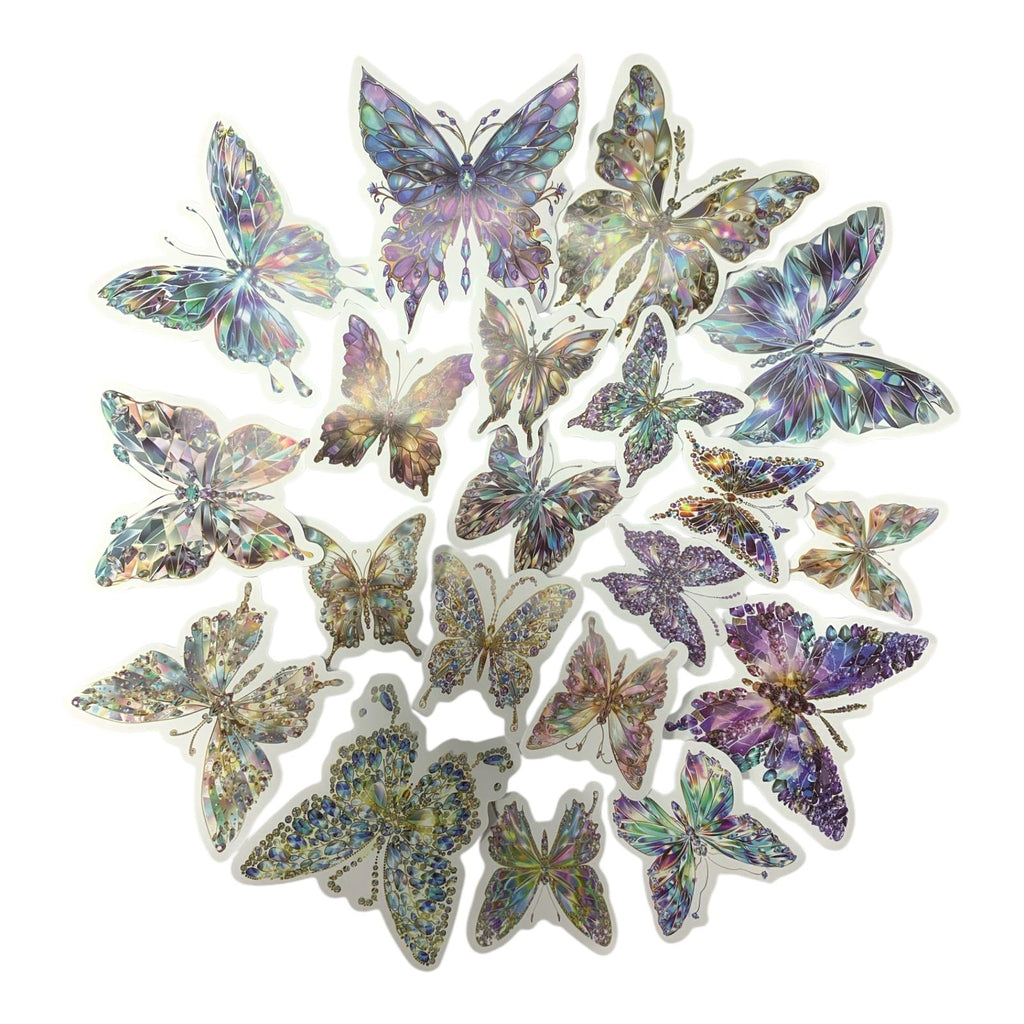 مجموعة ملصقات فراشات || Butterfly Stickers Pack
