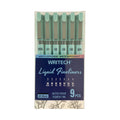 Writech Liquid Fineliner 6 Pcs || أقلام حبر سائل فاين لاينر من رايتك، 6 قطع