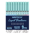 أقلام تحديد سائلة "رايتك" (Writech) - 9 قطع