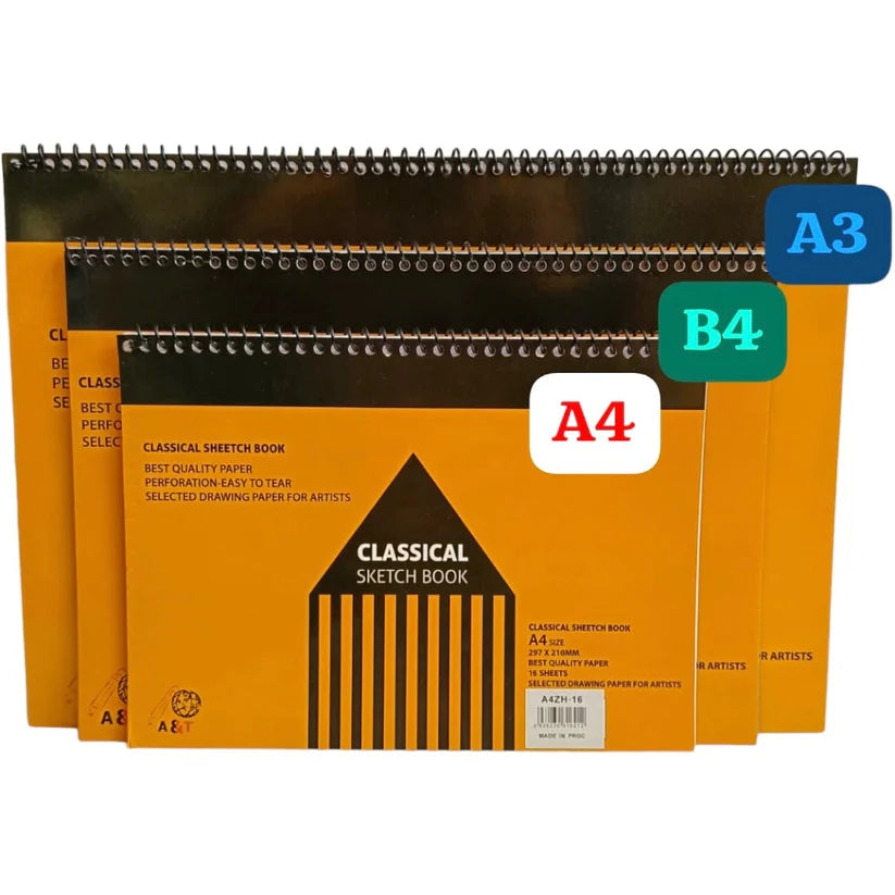 A&T Classical Sketch Book