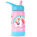 EcoVessel Frost 12 oz Kids TriMax Insulated Bottle - Llama || زجاجة أطفال EcoVessel Frost سعة 12 أونصة TriMax - لاما
