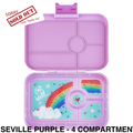 Yumbox Tapas Rainbow 4C Lunch Box - Seville Purple || علبة غداء يامبوكس تاباس Rainbow 4C - Seville Purple