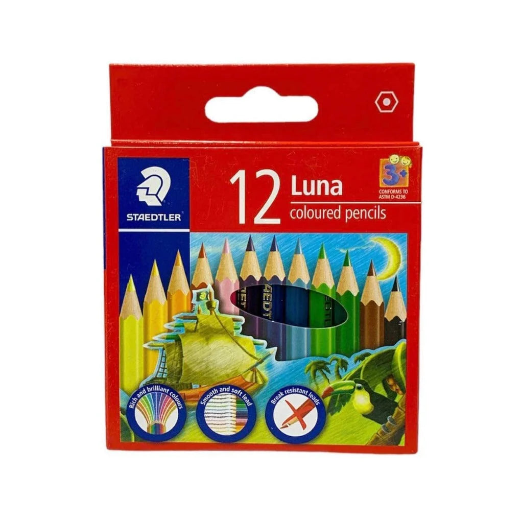 Staedtler Luna 12 Short Colored Pencils