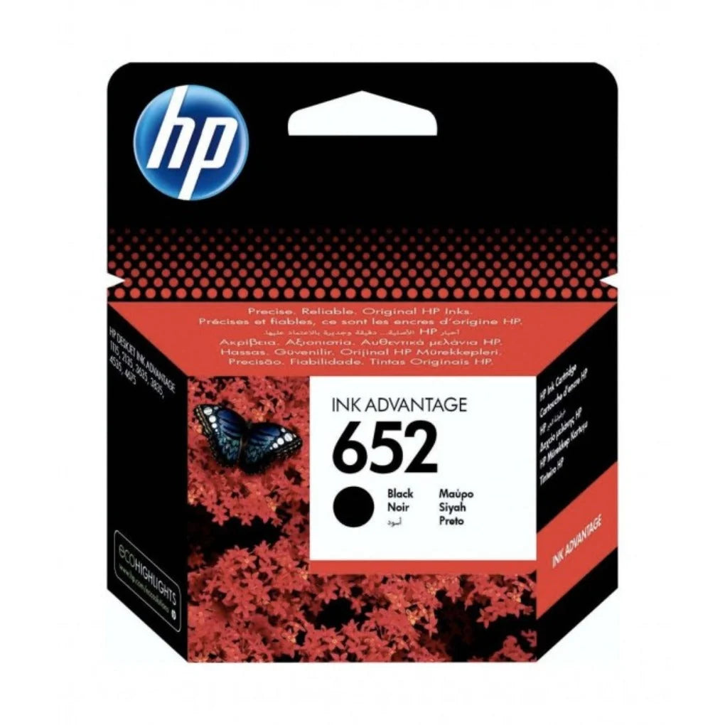 HP 652 Printer Ink, Black