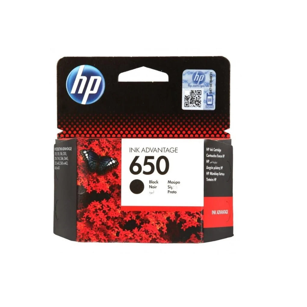 HP 650 Printer Ink, Black