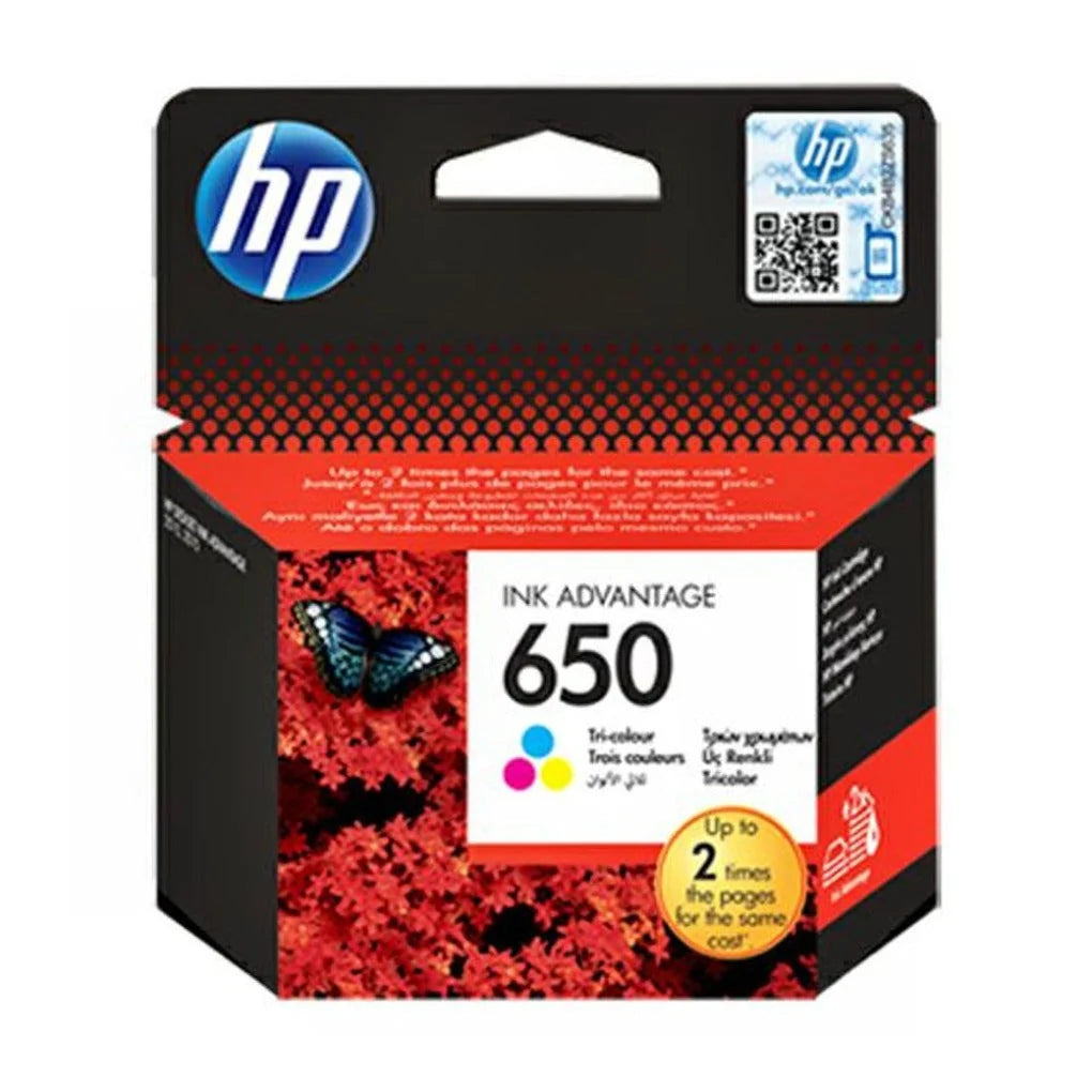 HP 650 Printer Ink, Color