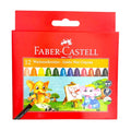 Faber Castell Jumbo Wax Crayons 12 Colors