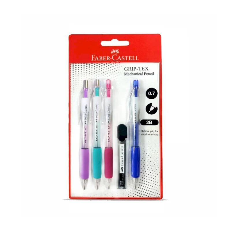 Faber Castell Grip Tex Pencil 4 pcs