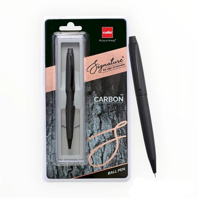 Cello Signature Carbon Roller Ball Pen
