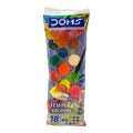 ألوان تمبرا من "دومز"، 18 لوناً مع ذهبي وفضي || DOMS Tempera Colours 18 Shades with Silver & Gold