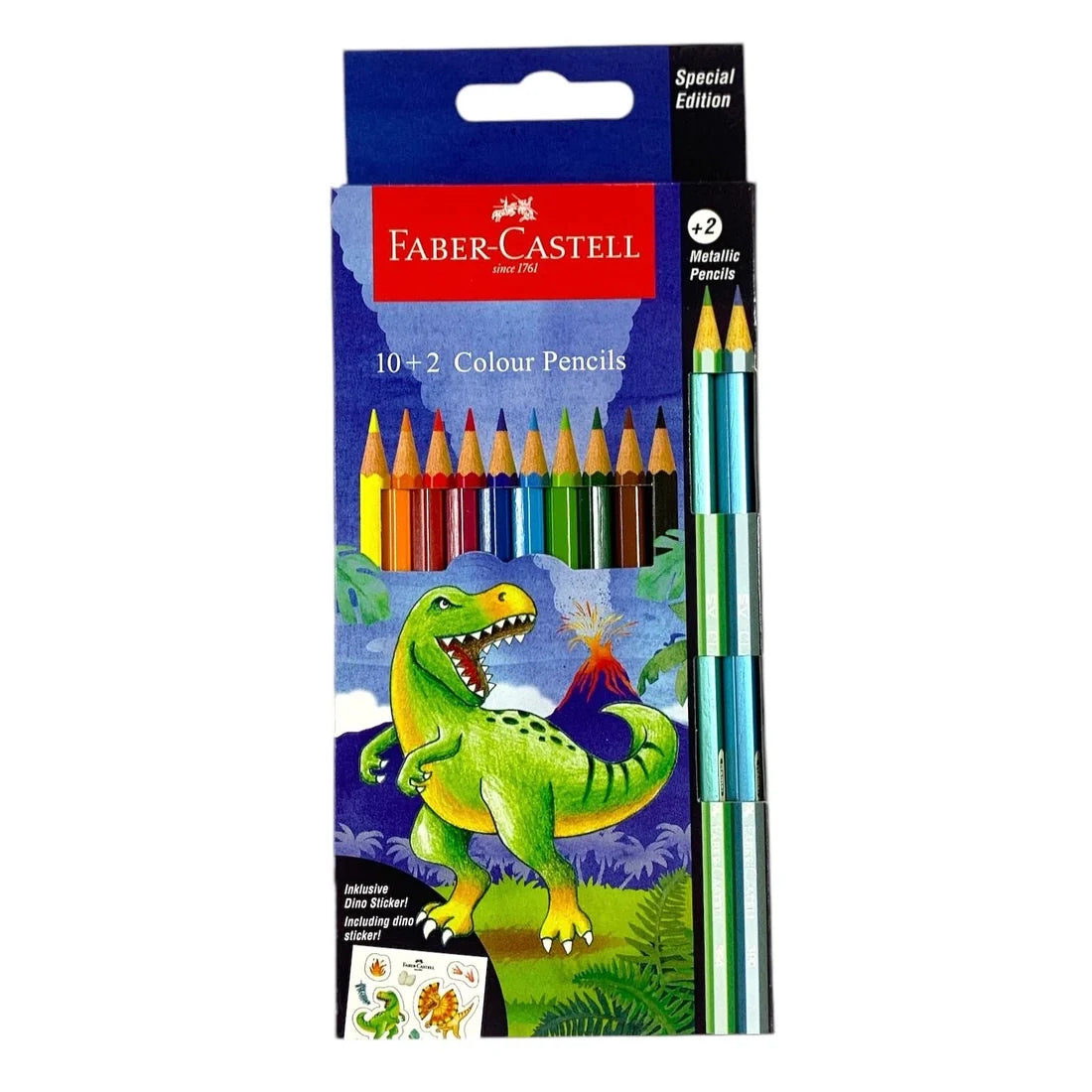 Faber Castell 10 + 2 Colored Pencils