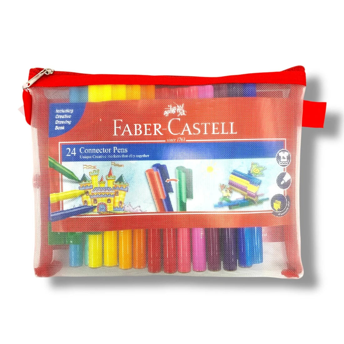 Faber Castell Connecter Marker Pens 24 Colors