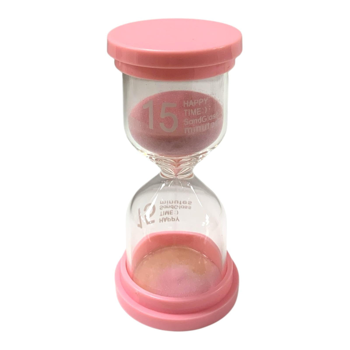 A&T Pink Sand Timer for Tea 15-Minute Hourglass || ساعة رملية A&T للشاي لمدة 15 دقيقة باللون الوردي