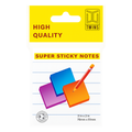 A&T White Lined Super Sticky Notes 2x3 || ورق ملاحظات ستيكي نوت اي اند تي لون ابيض d2*3