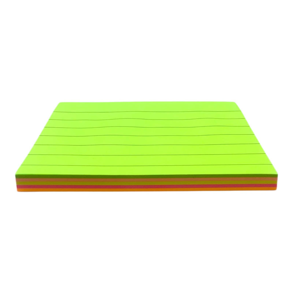 A&T Lined Super Sticky Notes 5x3 || ورق ملاحظات لاصق سوبر مسطر 5×3
