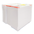 A&T White Notes 750 Pages 85mm with Case || ورق ملاحظات مربع اي اند تي 750 ورقة لون ابيض 85 مم مع قاعدة