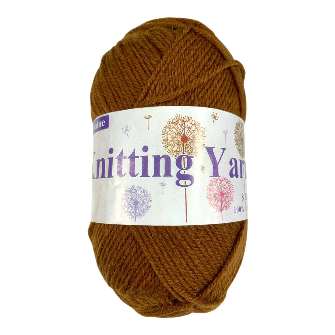 Brown Wool Knitting Yarn DIY Crochet