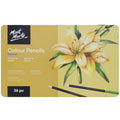 Mont Marte Premium Colour Pencils 36 Piece Set in Tin Case for Artists