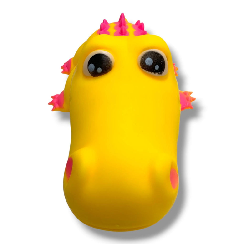 Jumbo Crocodile Squishy Yellow || سكوشي تمساح جامبو أصفر