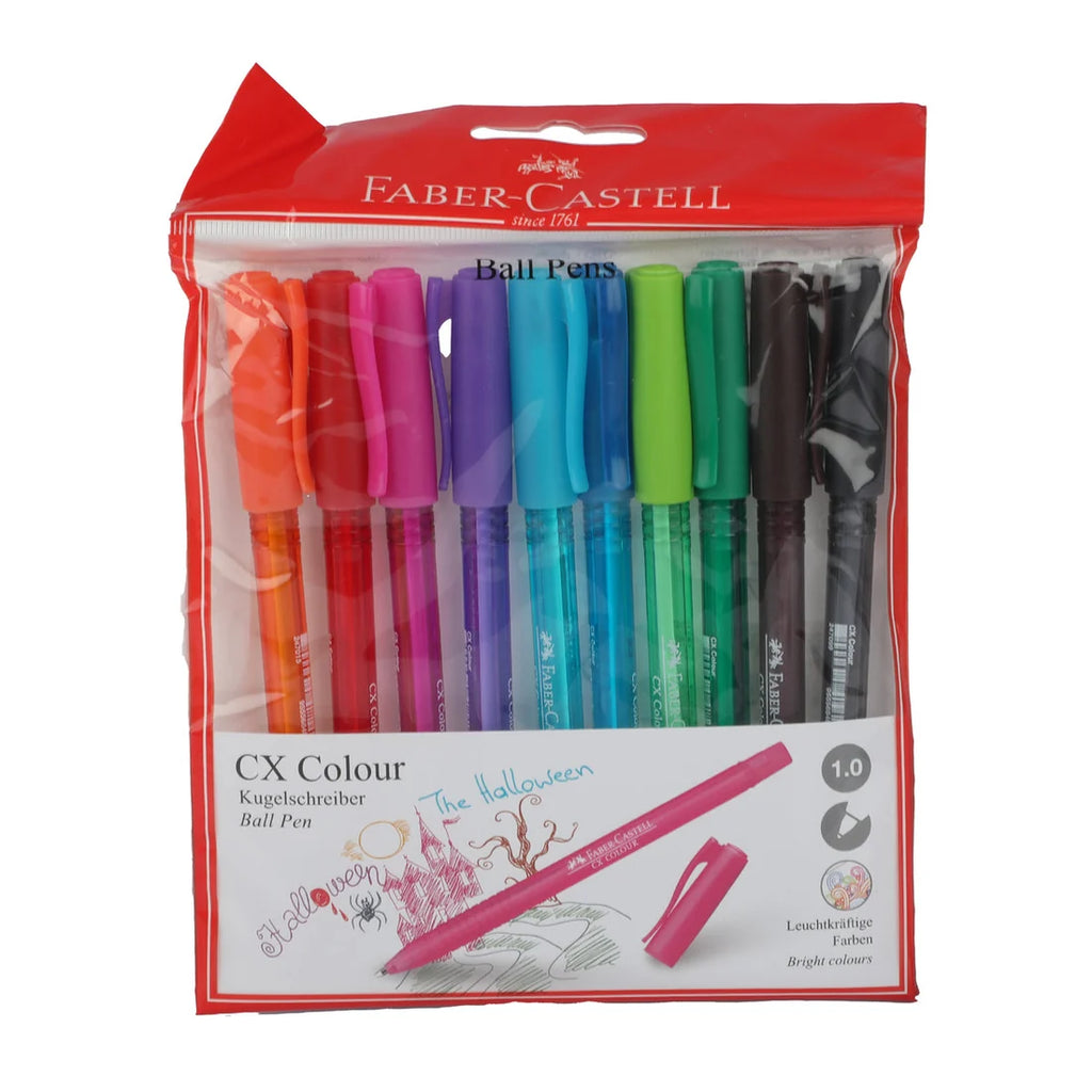 Faber Castel CX 10 Colored Pens