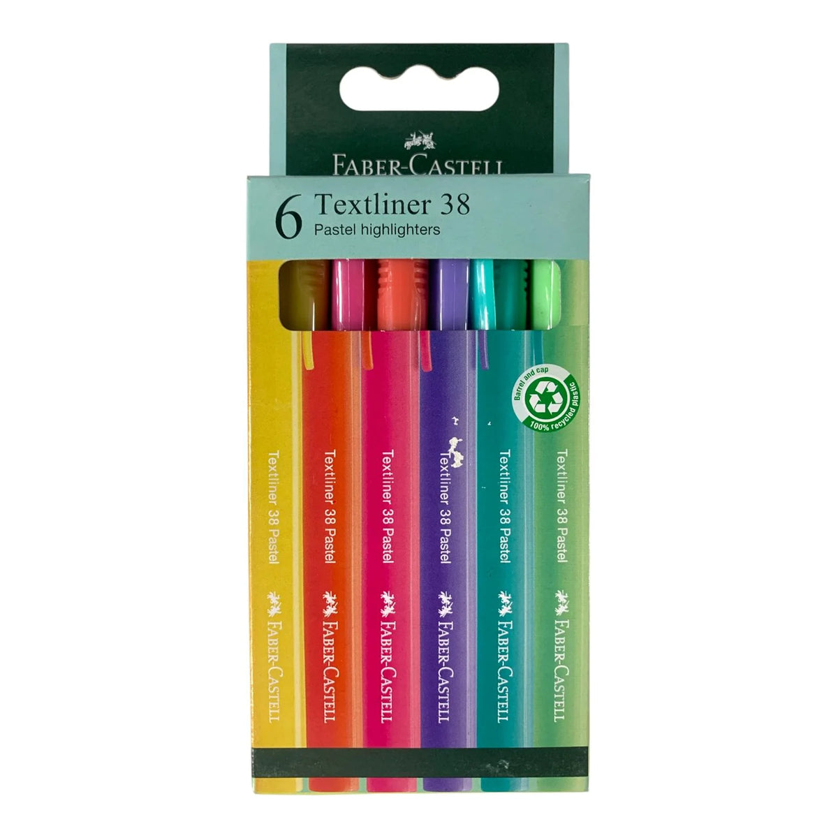 Faber Castell Pastel Highlighters 6 Colors