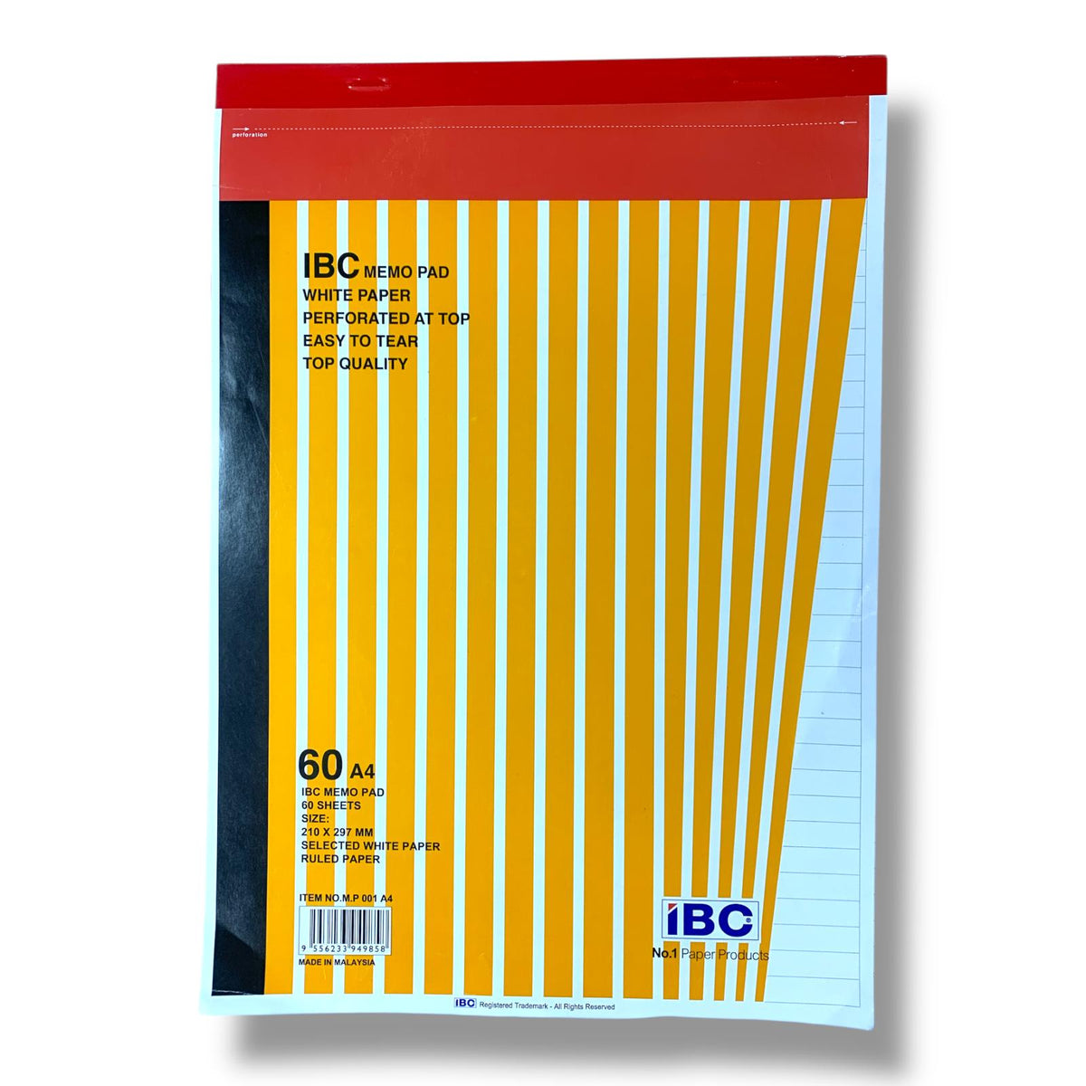 IBC Memo Note Pad A4 Size 60 Pages || دفتر ملاحظات IBC مقاس A4 عدد 60 ورقة
