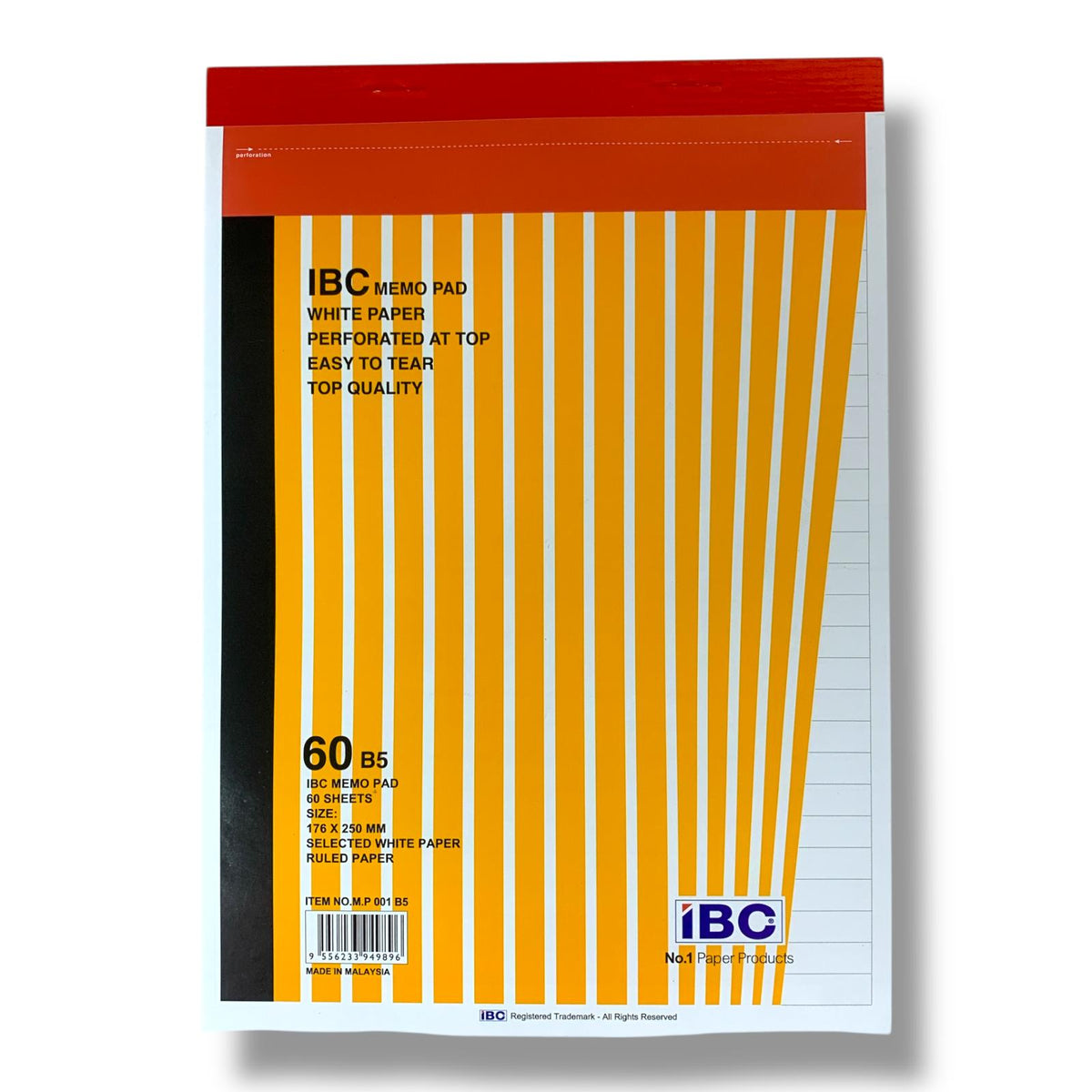 مفكرة ملاحظات IBC مقاس B5 عدد 60 ورقة
